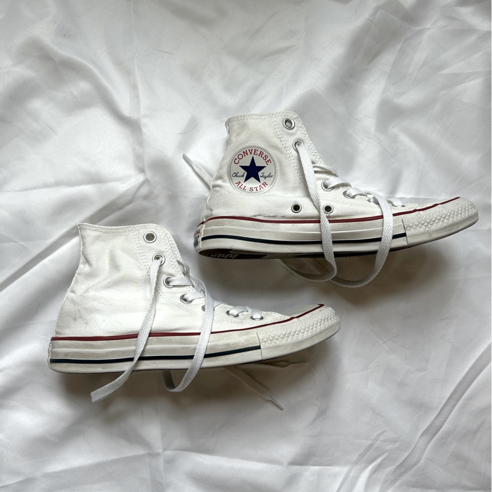 Converse Allstar high tops- white